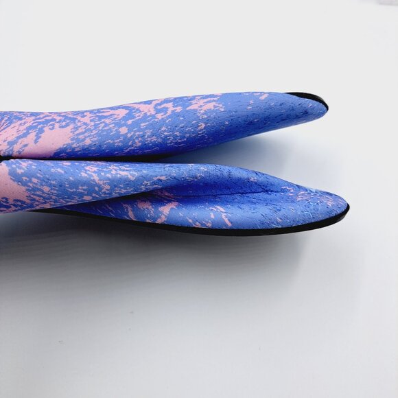 Lightweight Slip On Tie Dye Quick Drying Neoprene Wetsuit Shoes XL: Size 13-14 - Picture 3 of 7